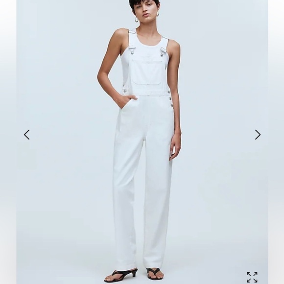 Madewell lighthouse Denim Oversized Carpenter Overalls - Picture 1 of 6